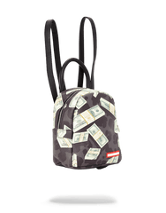 MONEY ON BLACK LEOPARD PRINT MINI