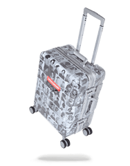 LAQUAN SMITH EMBOSSED CLEAR 3M CARRY-ON