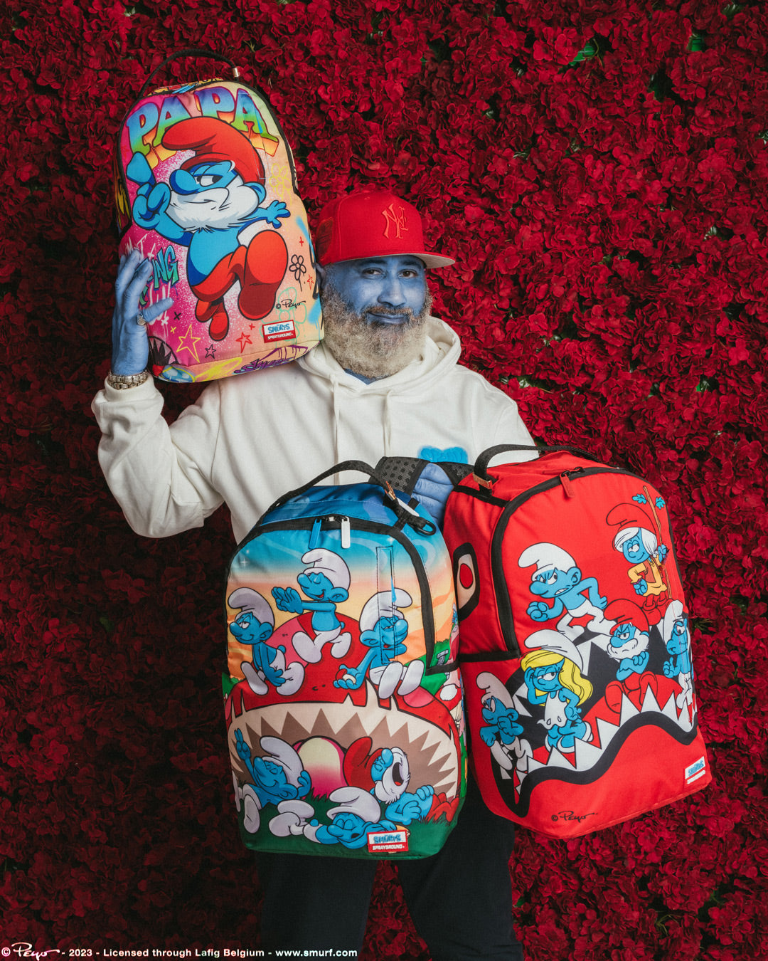 SMURFS MUSHROOM CHILL BACKPACK