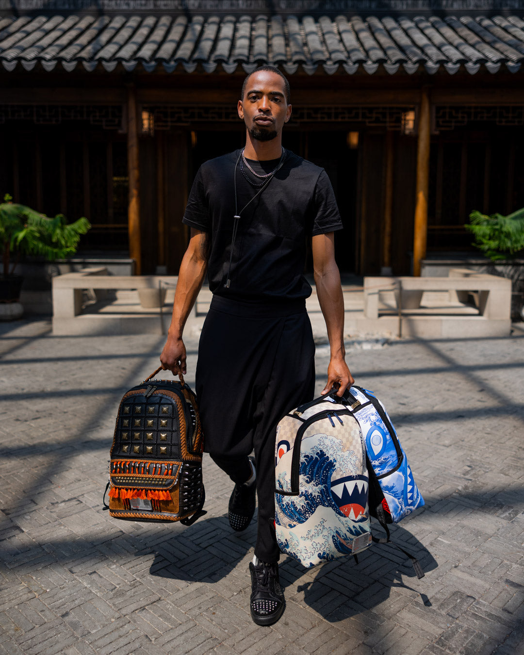 THE MET JAPANESE SAMURAI ARMOR BACKPACK