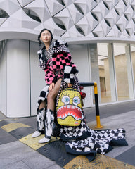 SPONGEBOB SQUARE CHECK FLEX DLXSV BACKPACK